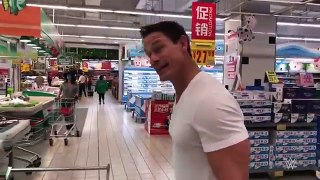 John Cena in China - Supermarket Shopping in Yinchuan