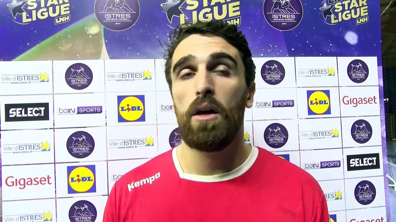 Thomas Tricaud pivot Istres Provence Handball