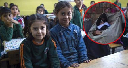 Kağıt Toplama Aracında Boyama Kitabı Karalayan Halime, Okullu Oldu