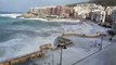 Watch out for the wave!The Met Office in Luqa issues a WEATHER WARNING this morning as rough seas and blustery winds batter the Maltese Islands