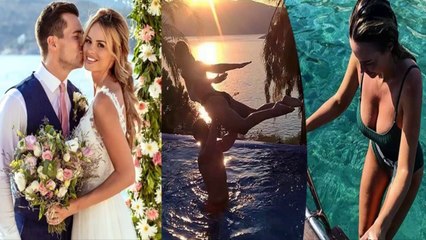 Rhian Sugden en lune de miel