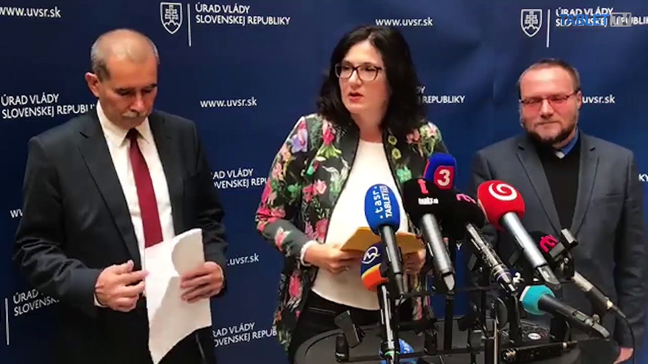 ZÁZNAM: Brífing ministerky školstva M. Lubyovej