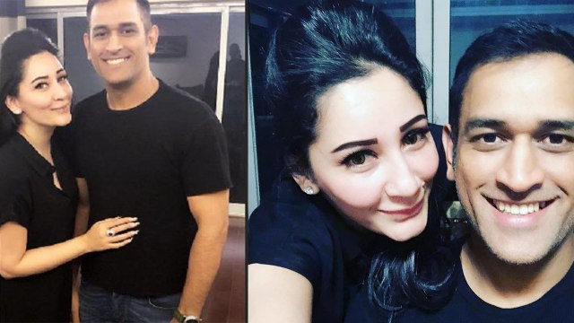 India Vs Afghanistan Asia Cup 2018: MS Dhoni meets Manyata Dutt in Dubai|वनइंडिया हिंदी