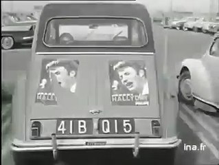 Johnny Hallyday à Orly : Flashback dans les Actualités Françaises - 13h ORTF (12.03.1962)