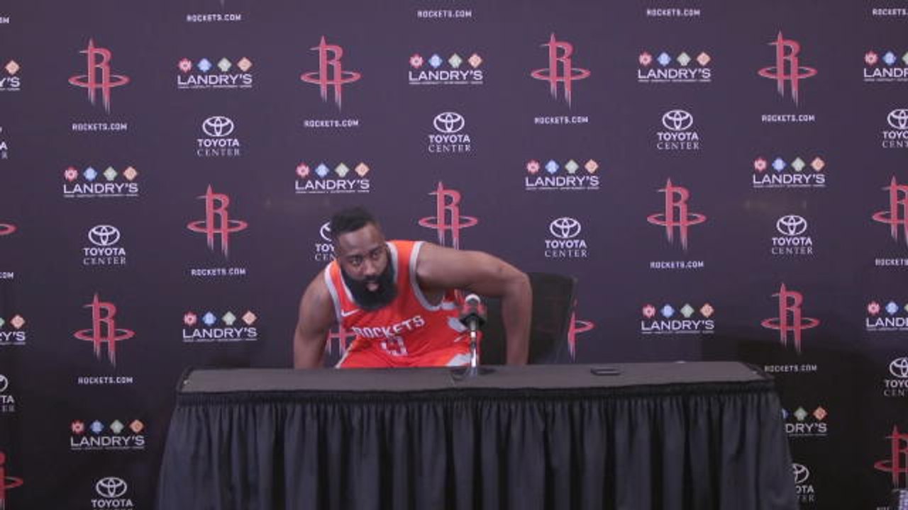 Rockets - Anthony, Harden, Paul et Capela au micro