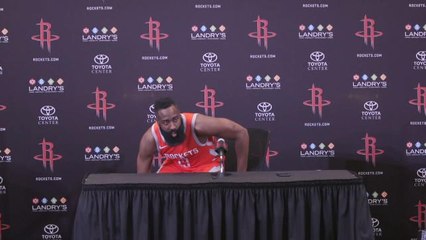 Rockets - Anthony, Harden, Paul et Capela au micro