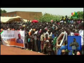 RTB/Visite du Premier ministre au camp du 34ème RIA de fada n’gourman