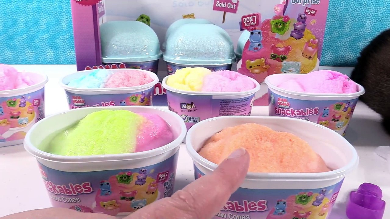 Num Noms Snow Cones Series 2 Snackables Toy Opening _ PSToyReviews