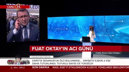 Fuat Oktay'ın acı günü