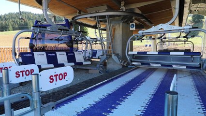 Le Semnoz : la construction du télémix est presque terminée