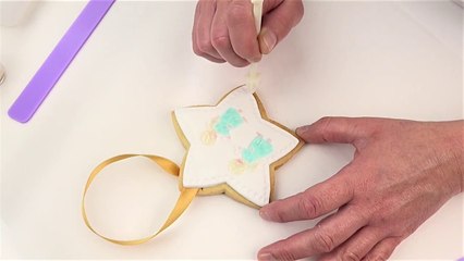 Decoración de galletas con ángeles