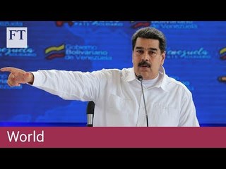 Venezuela's president reacts to US sanctions against wife and allies