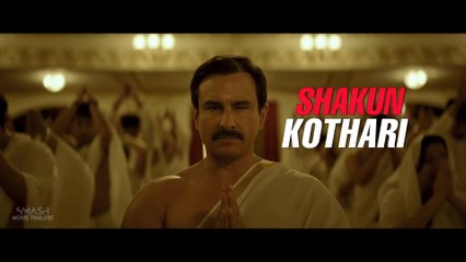 Baazaar | Official Movie Trailer | Saif Ali Khan, Radhika Apte, Chitrangda Singh | 2018 Film