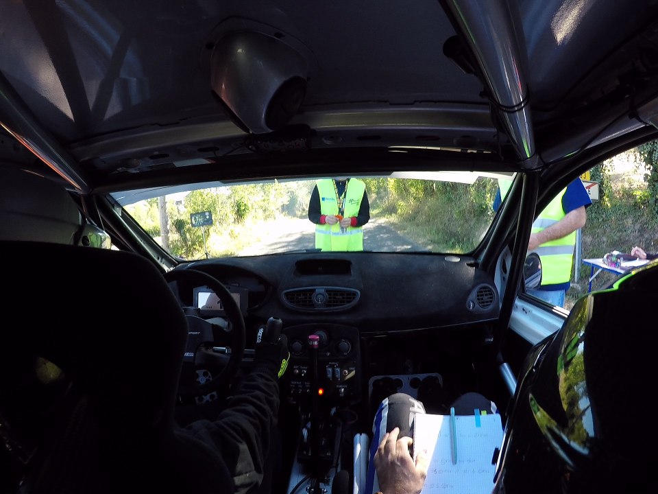 Rallye des Thermes 2018 ES4 Binois /Favreau Clio R3