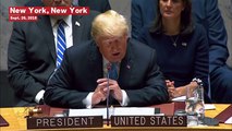 Trump Accuses China Of Election Interference At UN