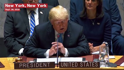 Trump Accuses China Of Election Interference At UN