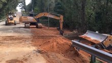 Crews Repair Washouts in Rural South Carolina