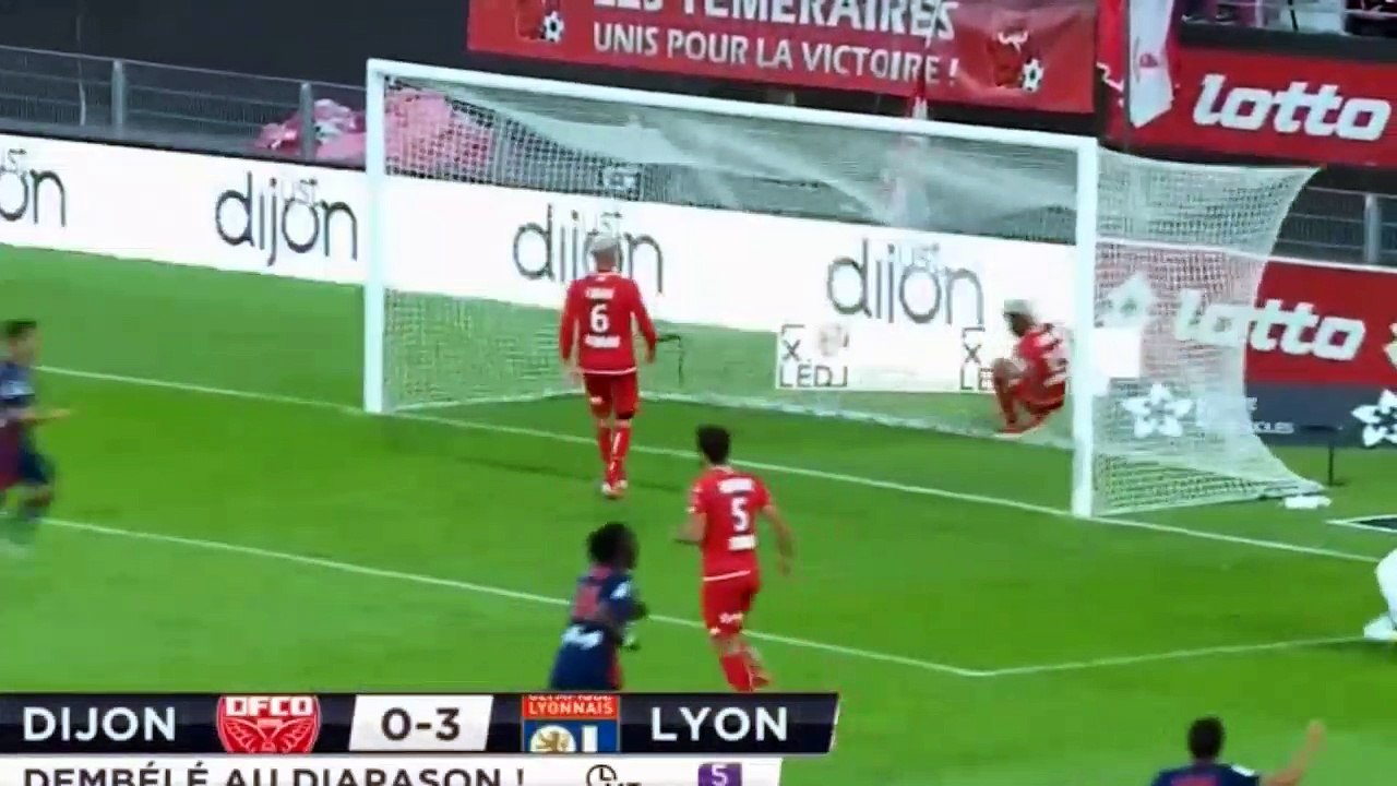 Dijon vs Lyon | All Goals and Highlights | 26.09.2018 HD