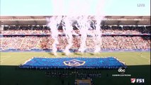 7-year-old sings national anthem before packed MLS crowd