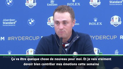 Ryder Cup - Thomas : "Je vais devoir bien contrôler mes émotions"