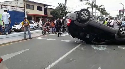 Accidente de tránsito en Milagro