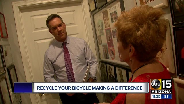 Valley woman changing lives with help of Recycle Your Bicycle