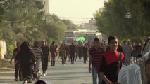 Filistinller Beyt Hanun Sınır Kapısı Önünde Gösteri Düzenledi