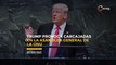 Trump provoca carcajadas en la Asamblea General de la ONU