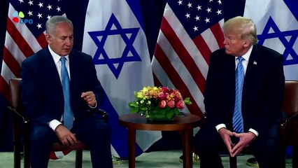 Trump apoya solución de dos Estados para paz en Medio Oriente