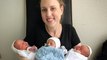 Mother Carrying Triplets Gives Birth To Healthy Babies