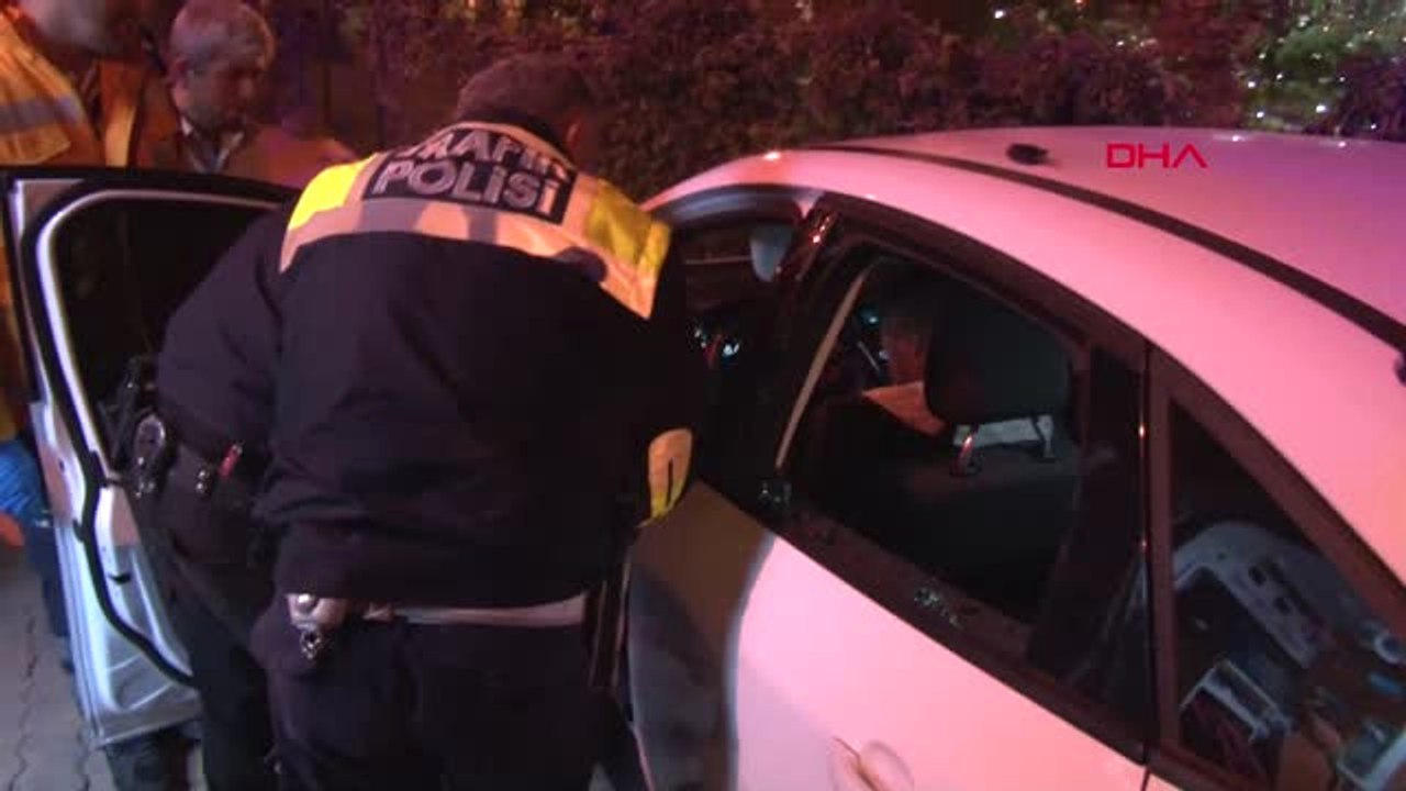 Konya Kaza Yapan Sürücü, Otomobilde Uyuya Kaldı