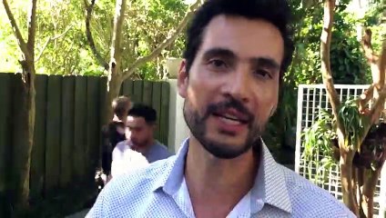 Al Otro Lado Del Muro | Litzy y Khotán Fernández bromean detrás de cámaras