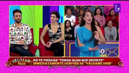 jazmin pinedo presenta a su hija en tv