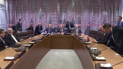Çavuşoğlu-Lavrov-Zarif Üçlü Görüşmesi- New