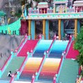 Famous Malaysian tourist attraction reveals incredible rainbow makeover