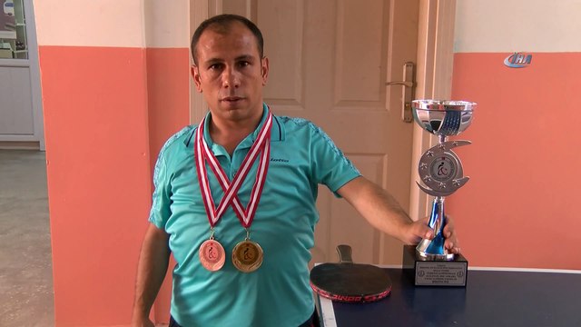 1 metre 10 santimlik sporcunun hedefi milli takım
