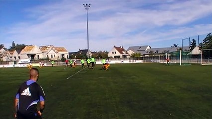 Châteauneuf (B) - USPA  (1-1) (16/09/18) : but de Jérémy