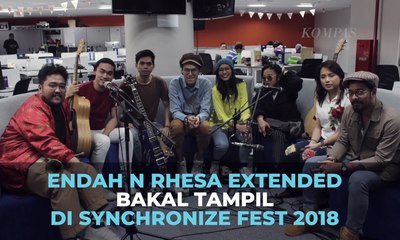 Endah N Rhesa Extended Bakal Tampil di Synchronize Fest 2018