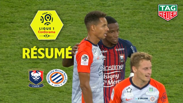 SM Caen - Montpellier Hérault SC (2-2) - Résumé - (SMC-MHSC) / 2018-19