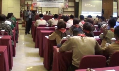 Bawaslu Rekrut Pramuka Jadi Pengawas Pemilu 2019