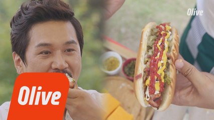 핫도그?!콘도그!? 갖가지 토핑의 핫도그