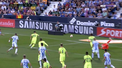 Video herunterladen: Leganes 2-1 Barcelona Match Highlights