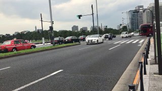 （エアロクイーンII）三菱ふそう・エアロバス 東京、日本 | Mitsubishi Fuso Aero Bus (Aero Queen II), Tokyo Downtown, JP