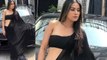 Nia Sharma looks STUNNING in Black Saree, photo goes VIRAL | FilmiBeat