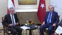 Cumhurbaşkanı Erdoğan, Avusturya Cumhurbaşkanı Alexander Van Der Bellen ile Görüştü