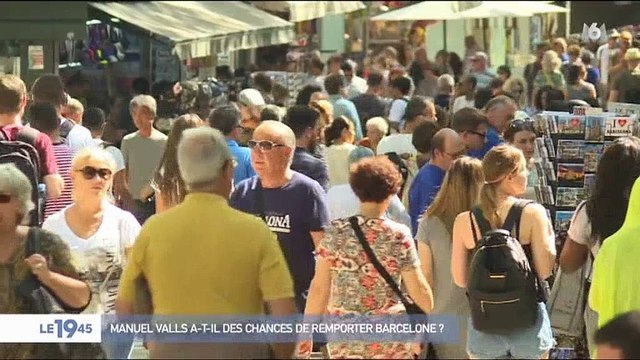 La candidature de Manuel Valls à la mairie de Barcelone amuse les humoristes locaux - Regardez