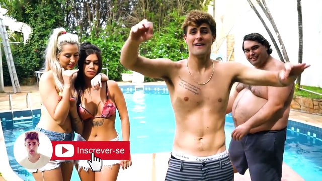 5 MENINOS VS 5 MENINAS: FUNK NA PISCINA!! [ REZENDE EVIL ]