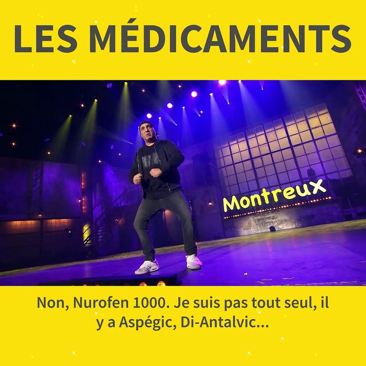 Un médicament ça cible la douleur ? Mais comment ça se passe ? Le docteur D'jal vous répond ! Merci Montreux Comedy