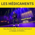 Un médicament ça cible la douleur ? Mais comment ça se passe ? Le docteur D'jal vous répond ! Merci Montreux Comedy