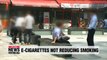 Most electronic cigarette users also smoke regular cigarettes